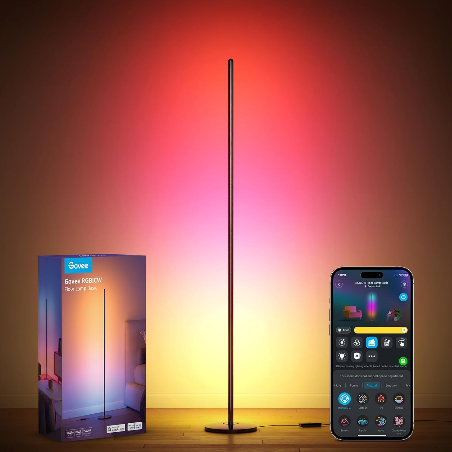 Lámpara de pie LED