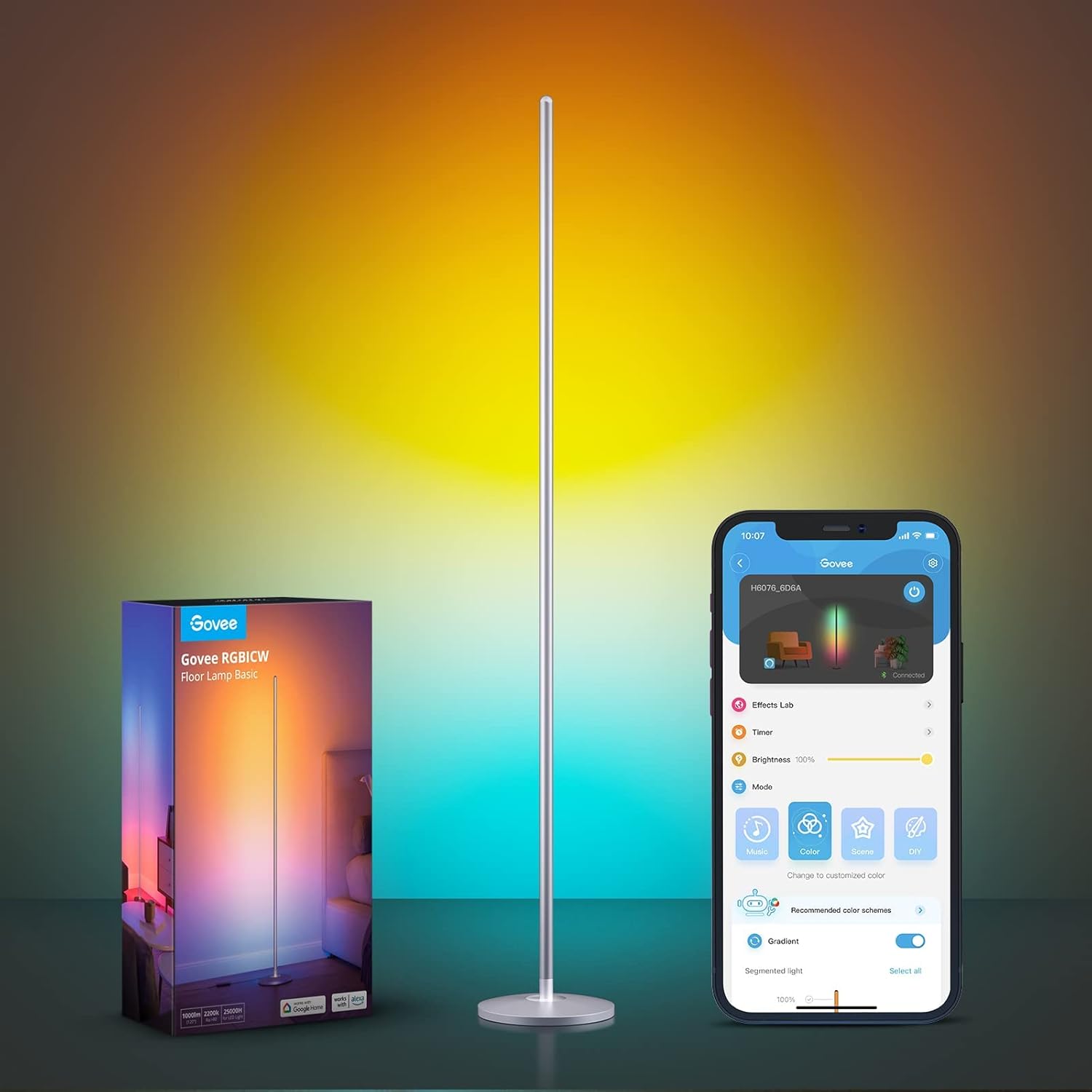 Lámpara de pie LED