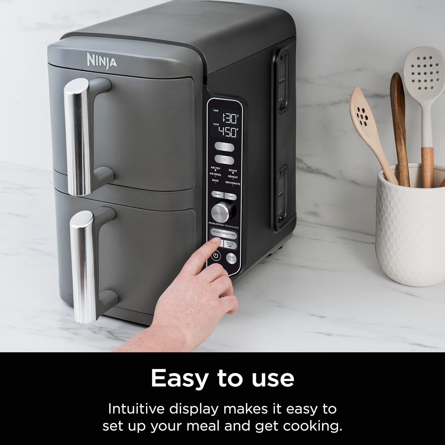 Freidora de Aire doble | Ninja