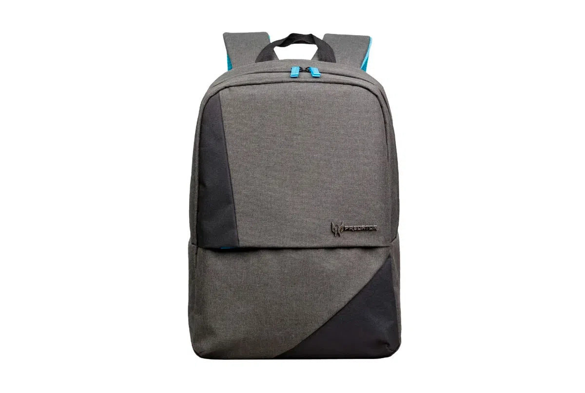 Mochila ergonómica Predator resistente al agua con cierre frontal y capacidad para 15,6 pulgadas