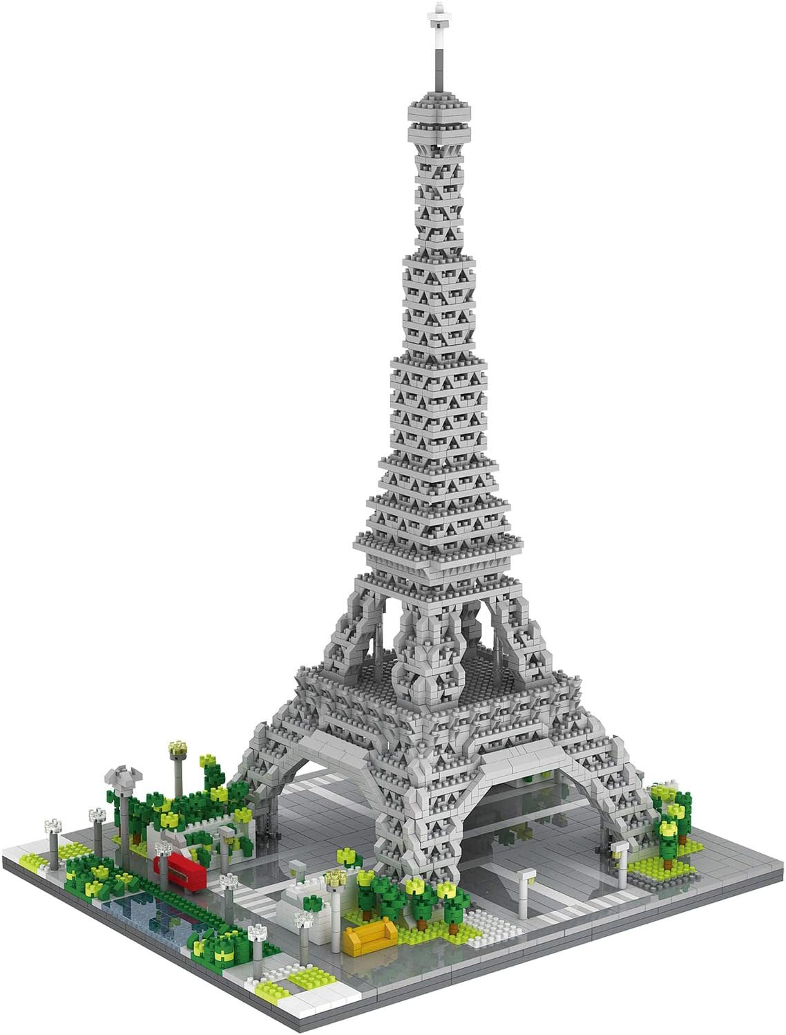 Juego de microbloques de torre Eiffel (3369 piezas)