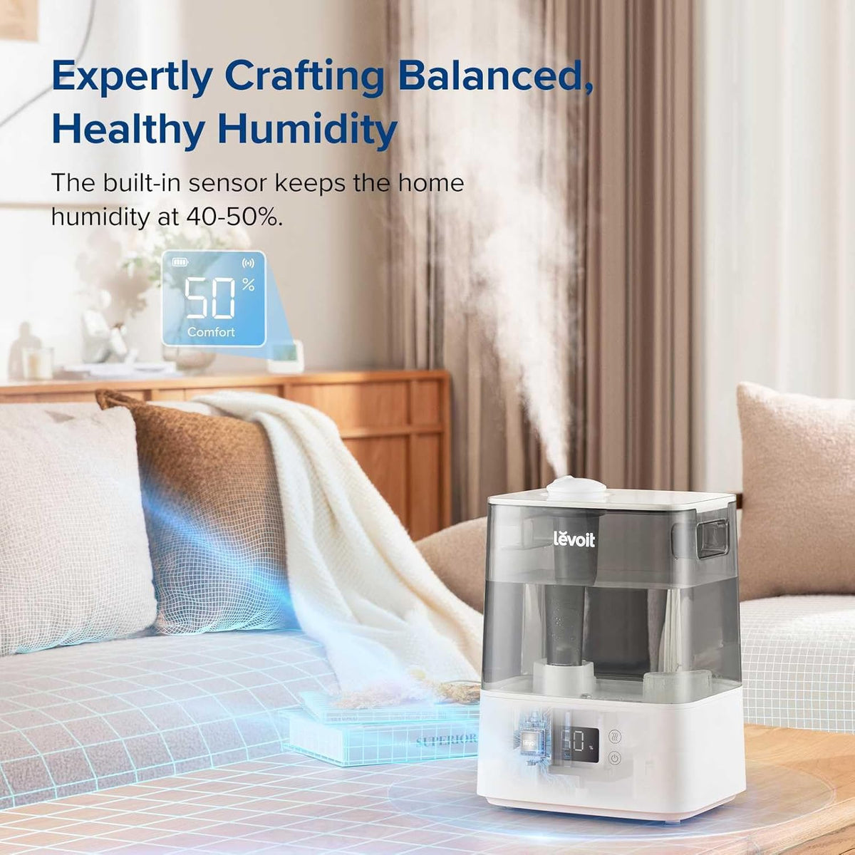 Humidificador para dormitorio