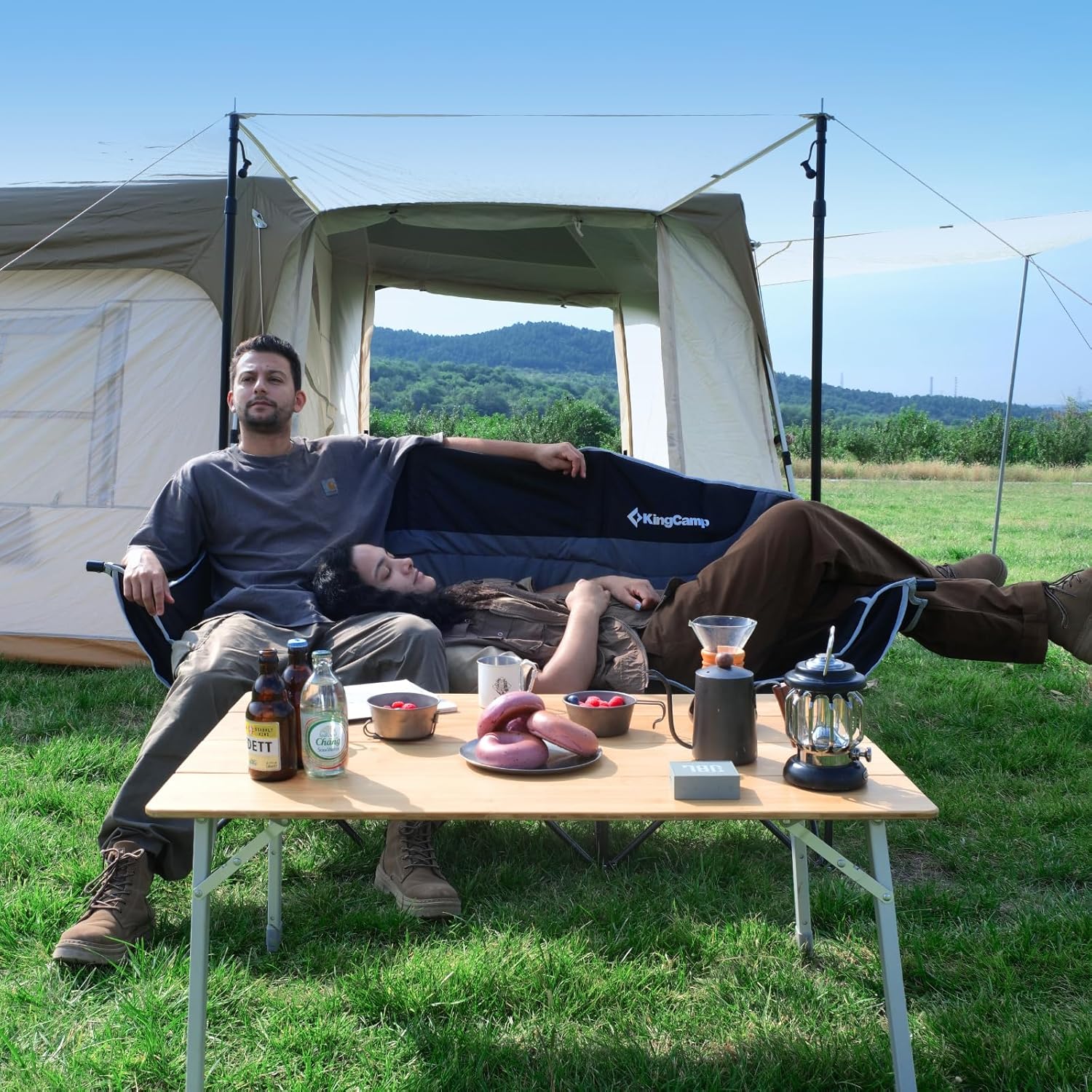 Silla de camping tres cuerpos| Alta resistencia