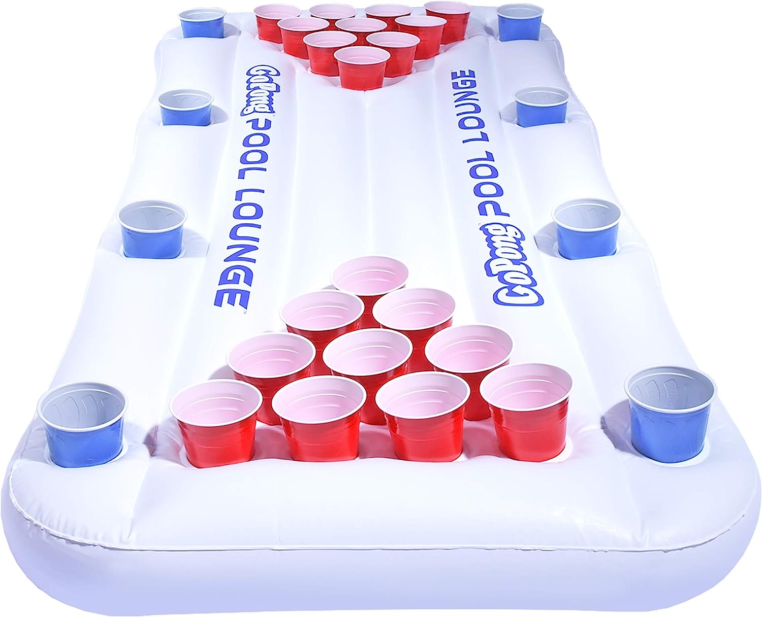 GoPong Inflable para piscina de beer-pong