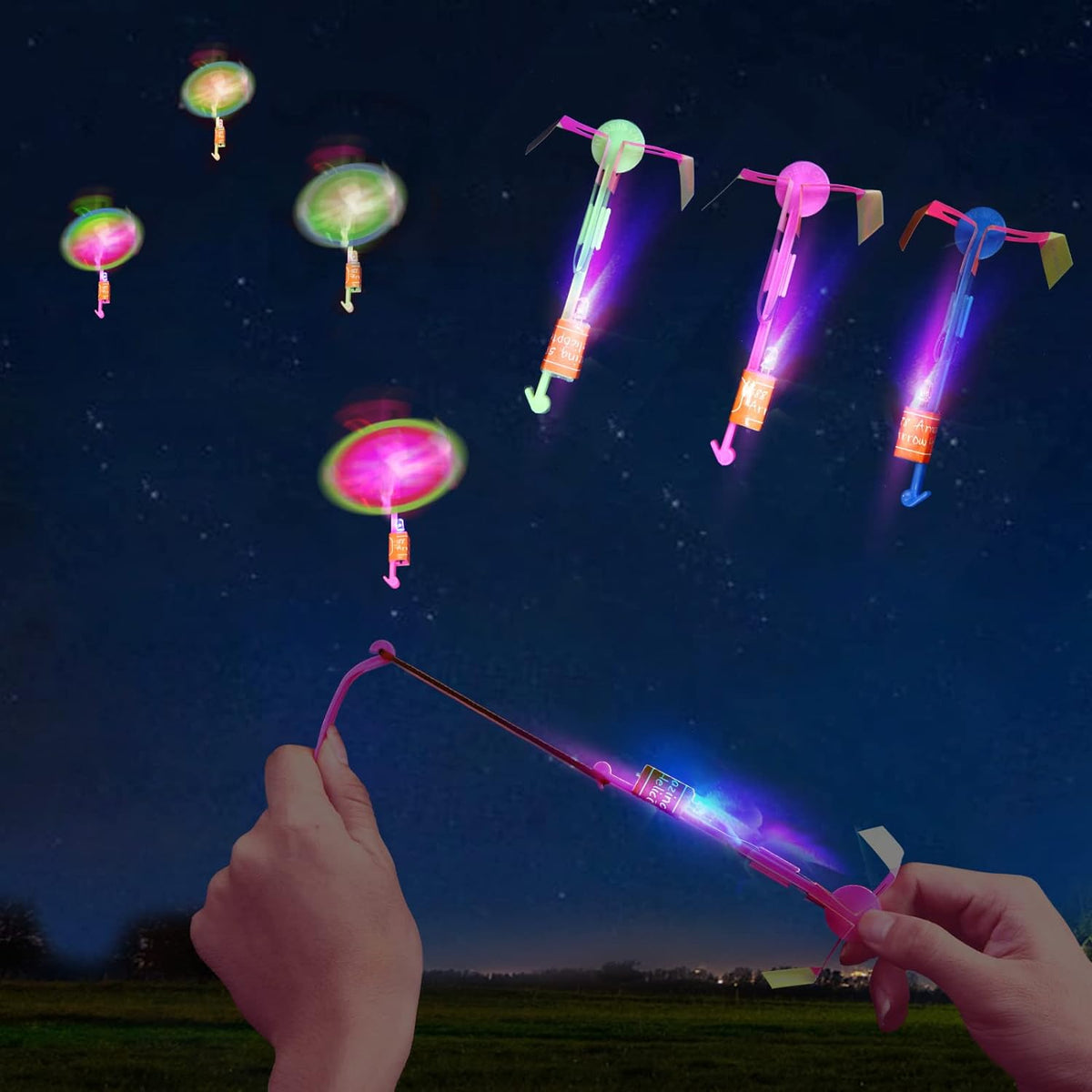 Pack juego de 50 luces LED voladoras