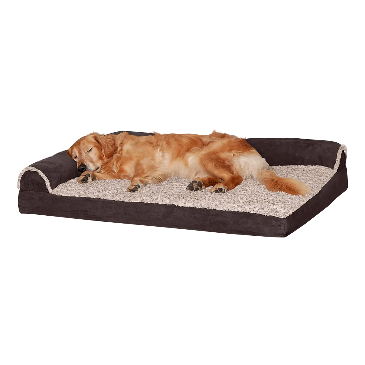 Cama ortopédica de espuma | Sintética y gamuza