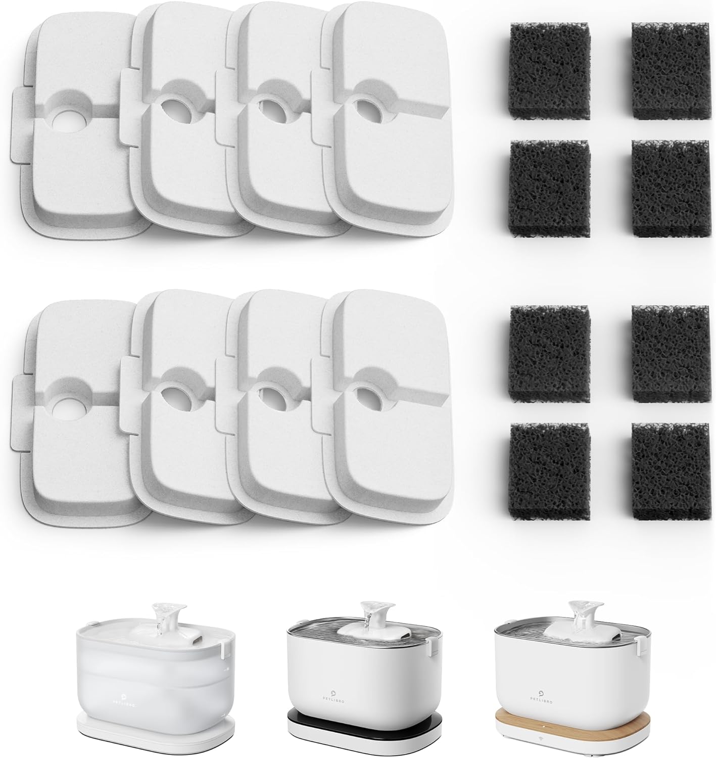 Dispensador automático de agua potable inalámbrico