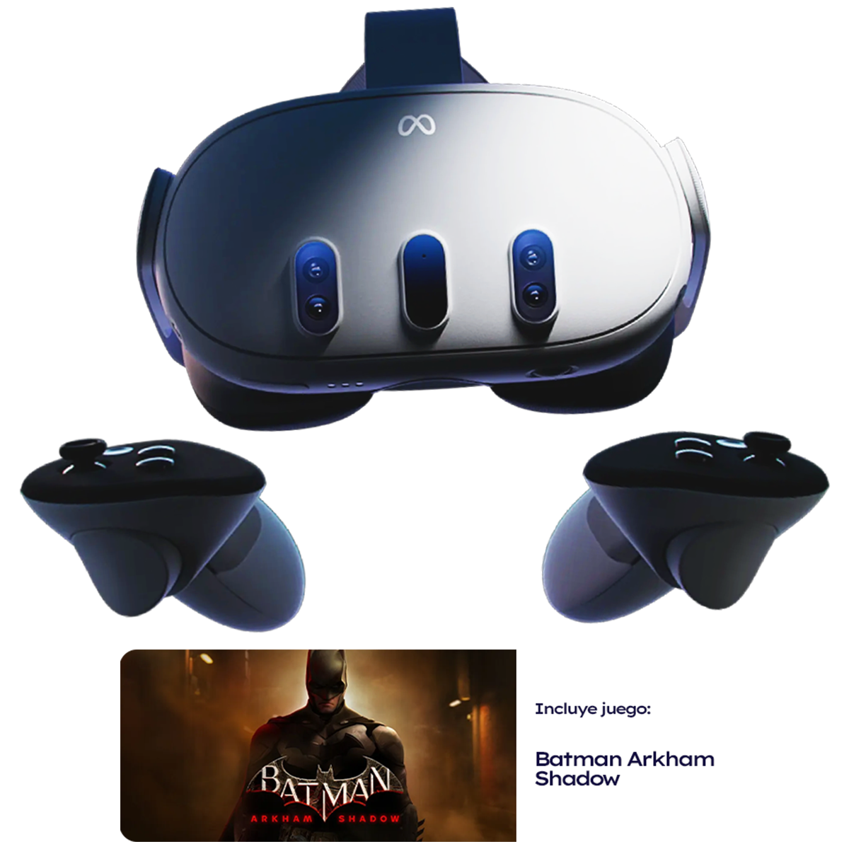 Lentes de Realidad Virtual | Meta Quest 3 | 512 GB | Incluye Juego