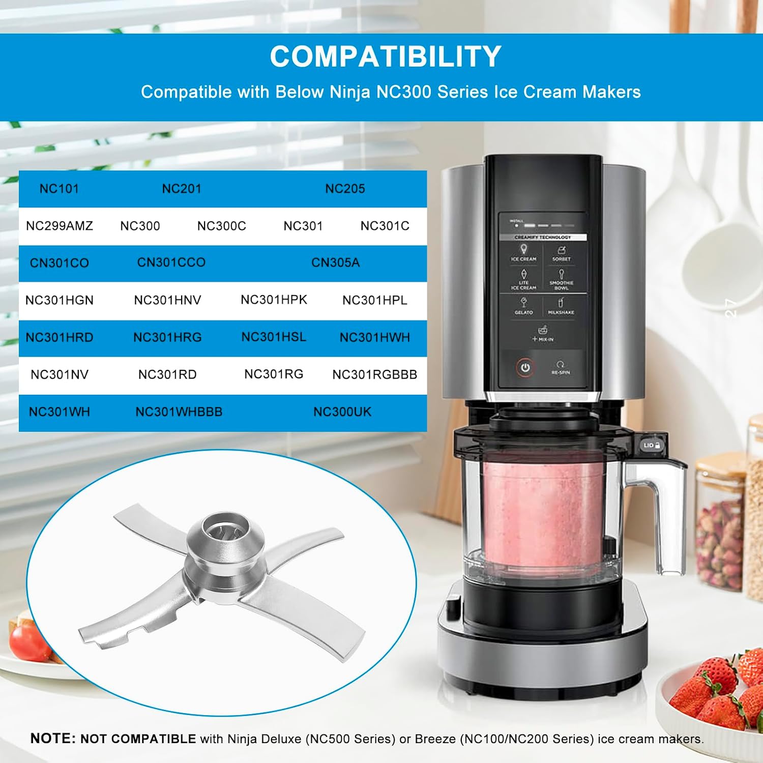 Repuesto máquinas de helado Ninja