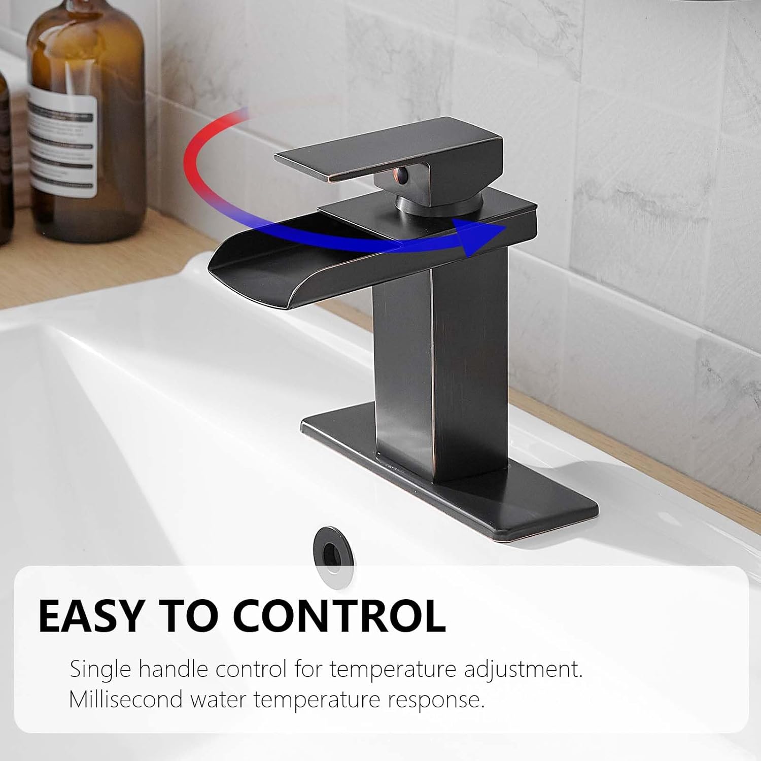 Grifo para baño | Tipo cascada |3