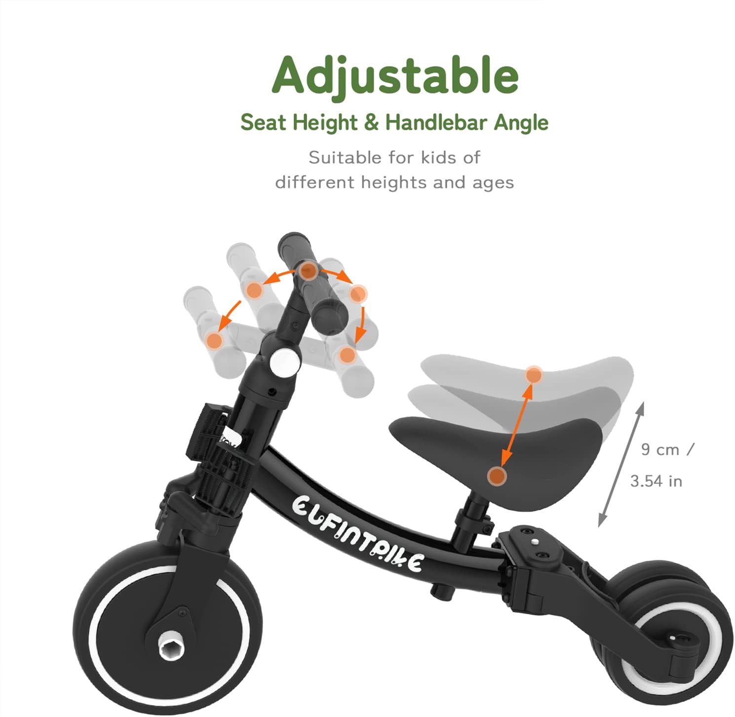Bicicleta para niñas y niños 5 en 1 | 1 a 4 años