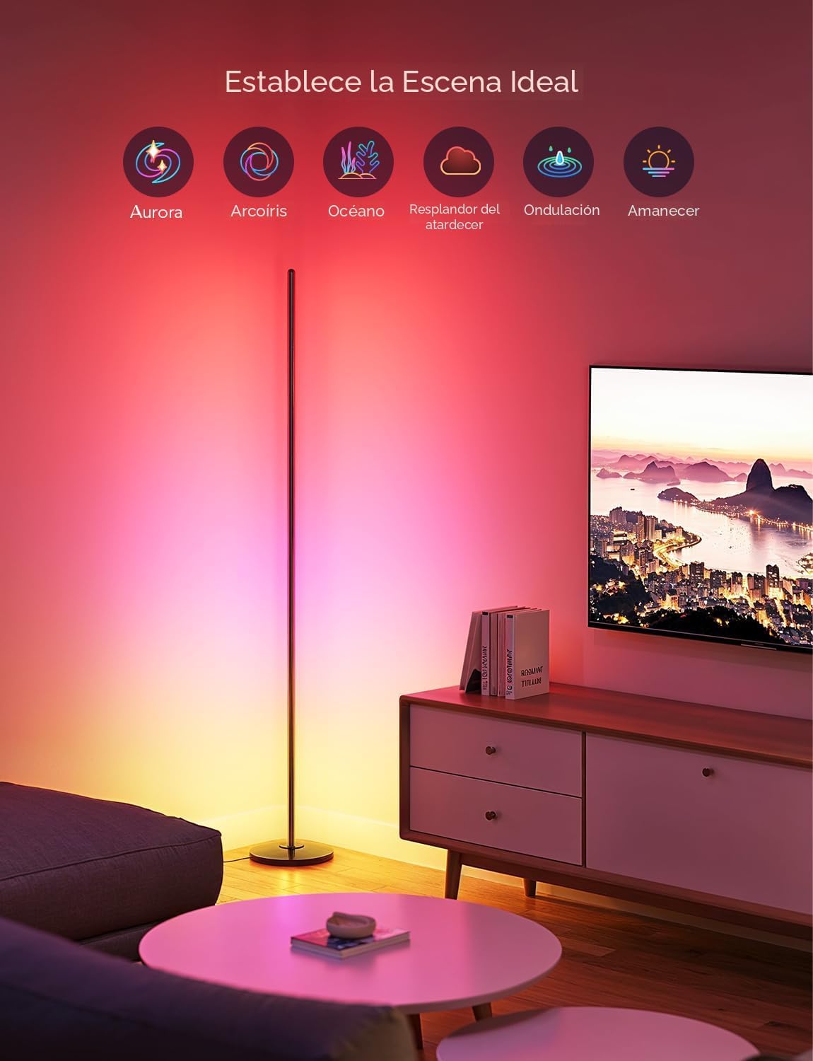 Lámpara de pie LED