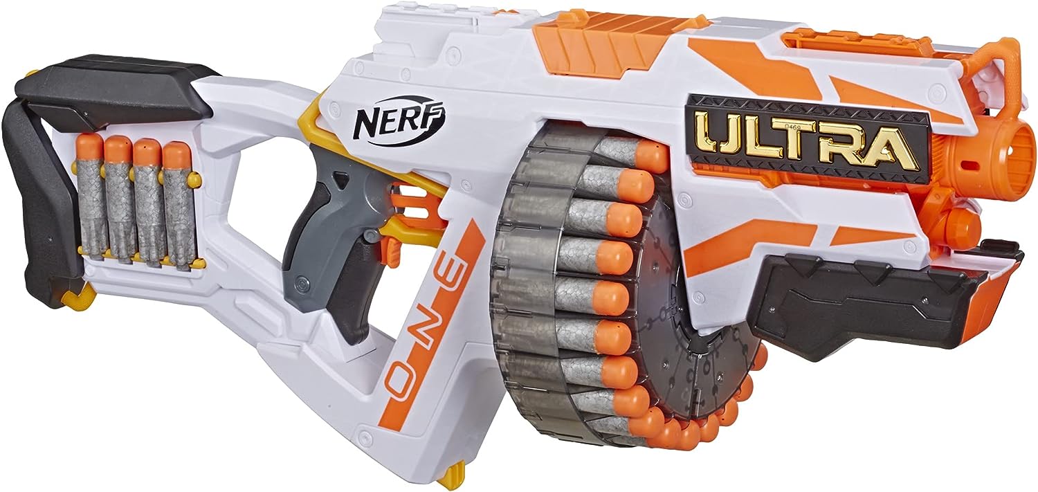 Nerf Ultra One lanzador motorizado, tambor de 25 dardos