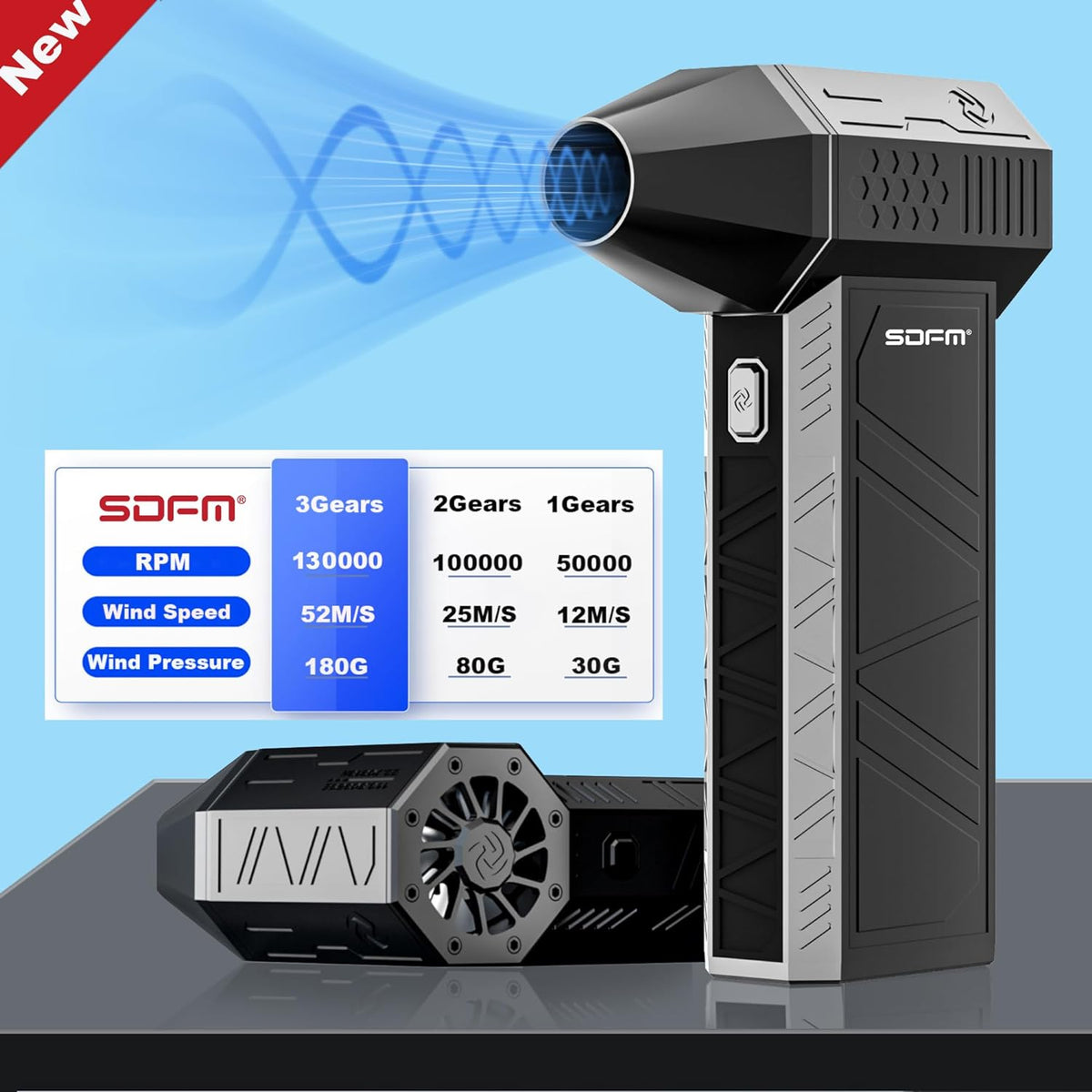 Soplador de Aire | 130.000 RPM