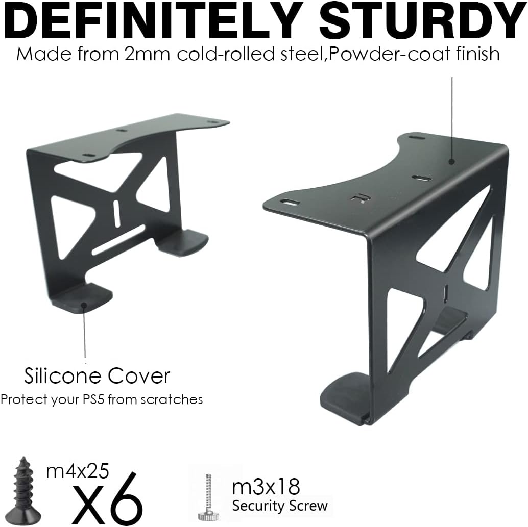 Monzlteck Soporte para debajo del escritorio para PS5