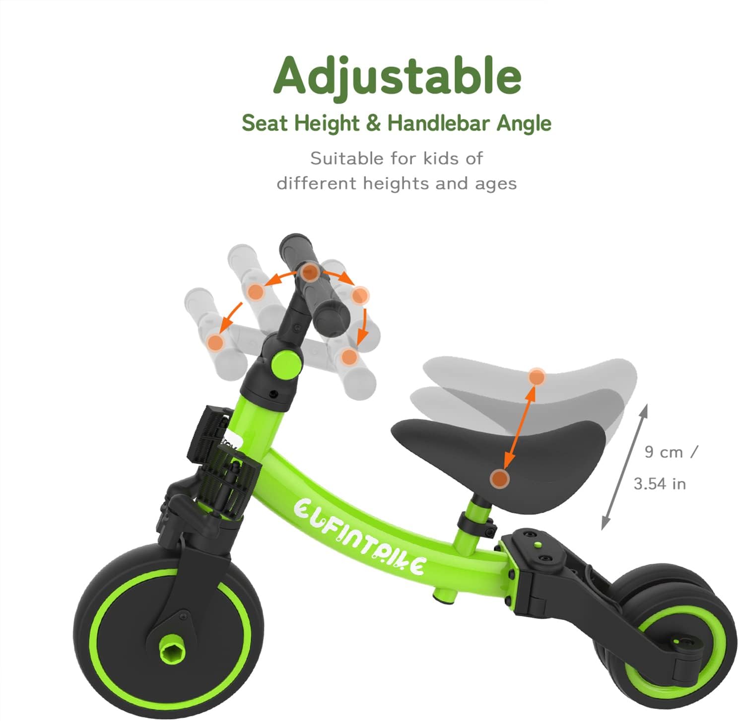 Bicicleta para niñas y niños 5 en 1 | 1 a 4 años