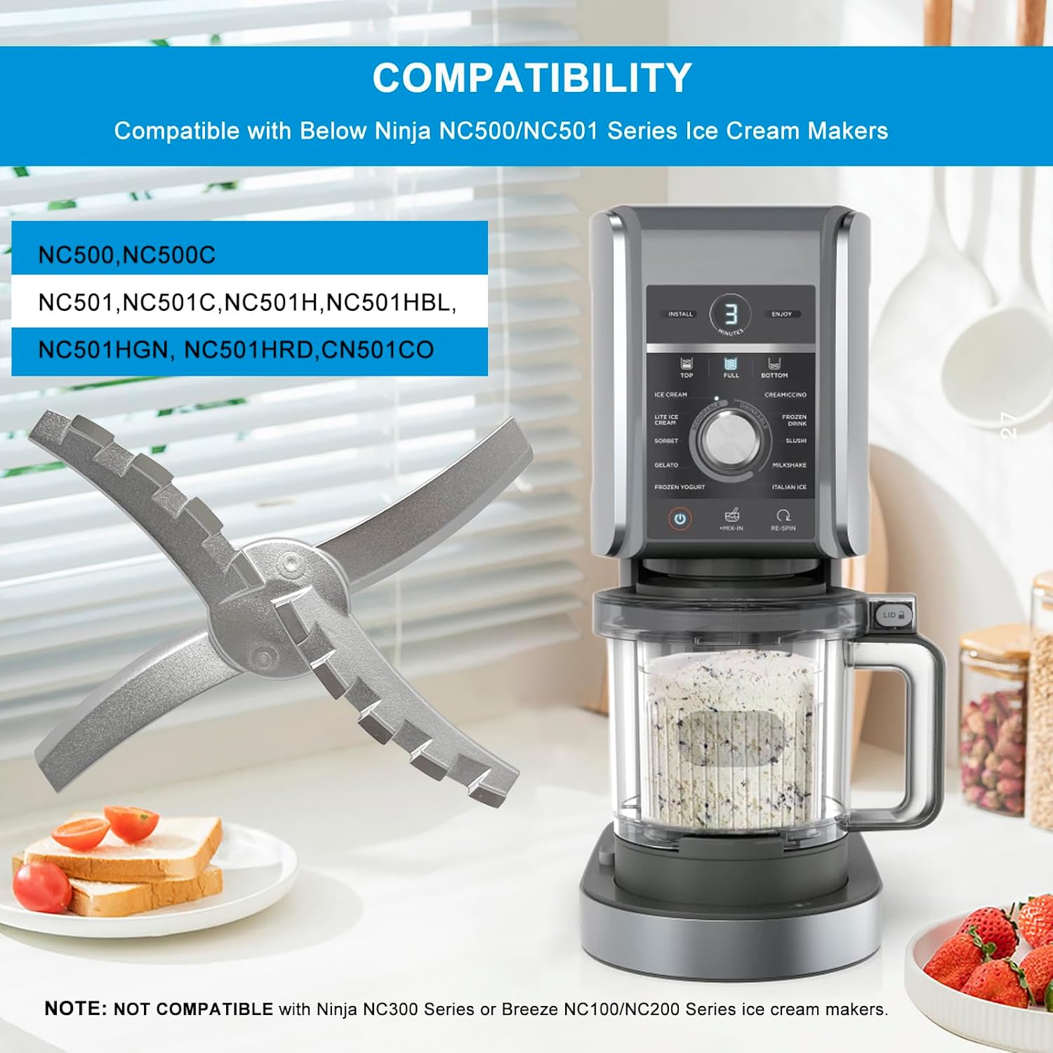 Repuesto máquinas de helado Ninja