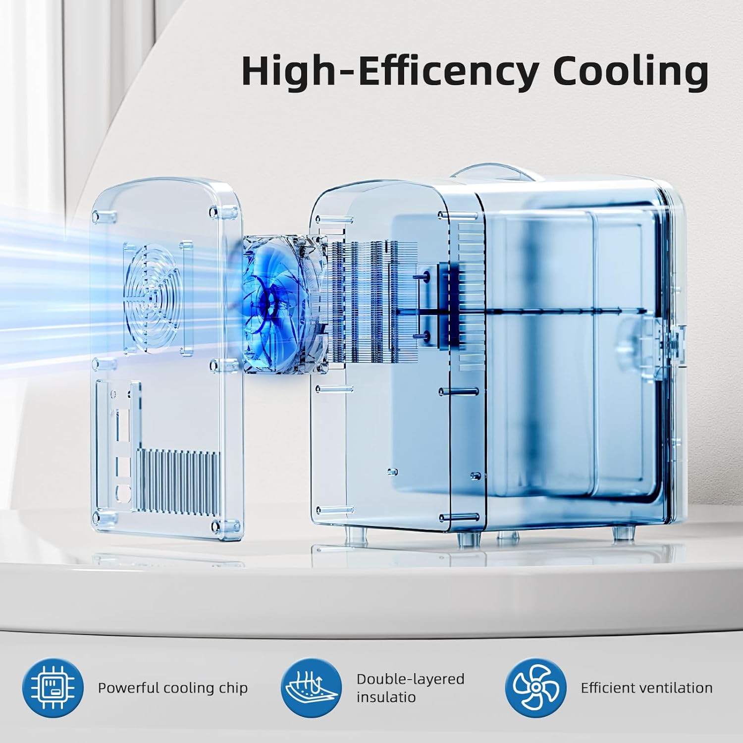 Mini nevera | 4 litros - 6 latas | Requiere Transformador 50W