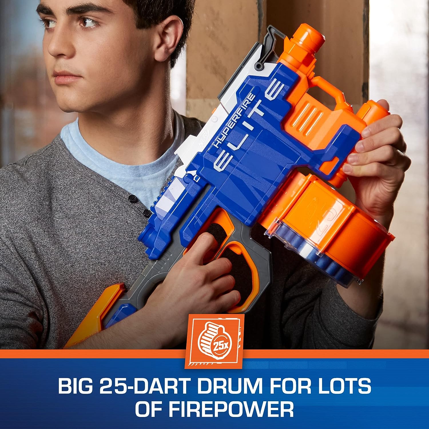 Nerf N-Strike Elite Rampage, Multicolor