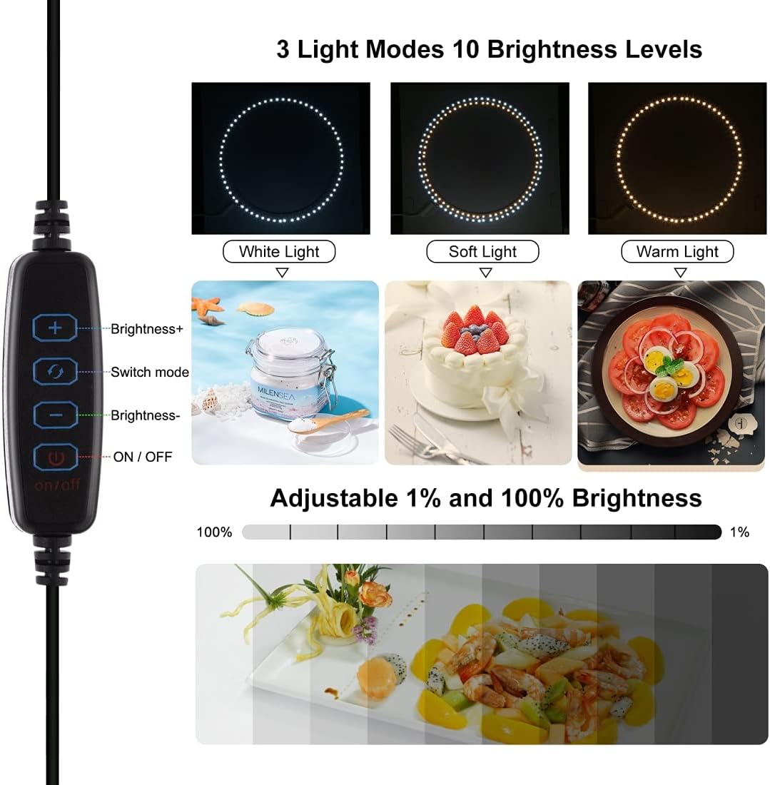 Caja de fotos de 40 x 40 Cm | Kit de estudio portátil plegable