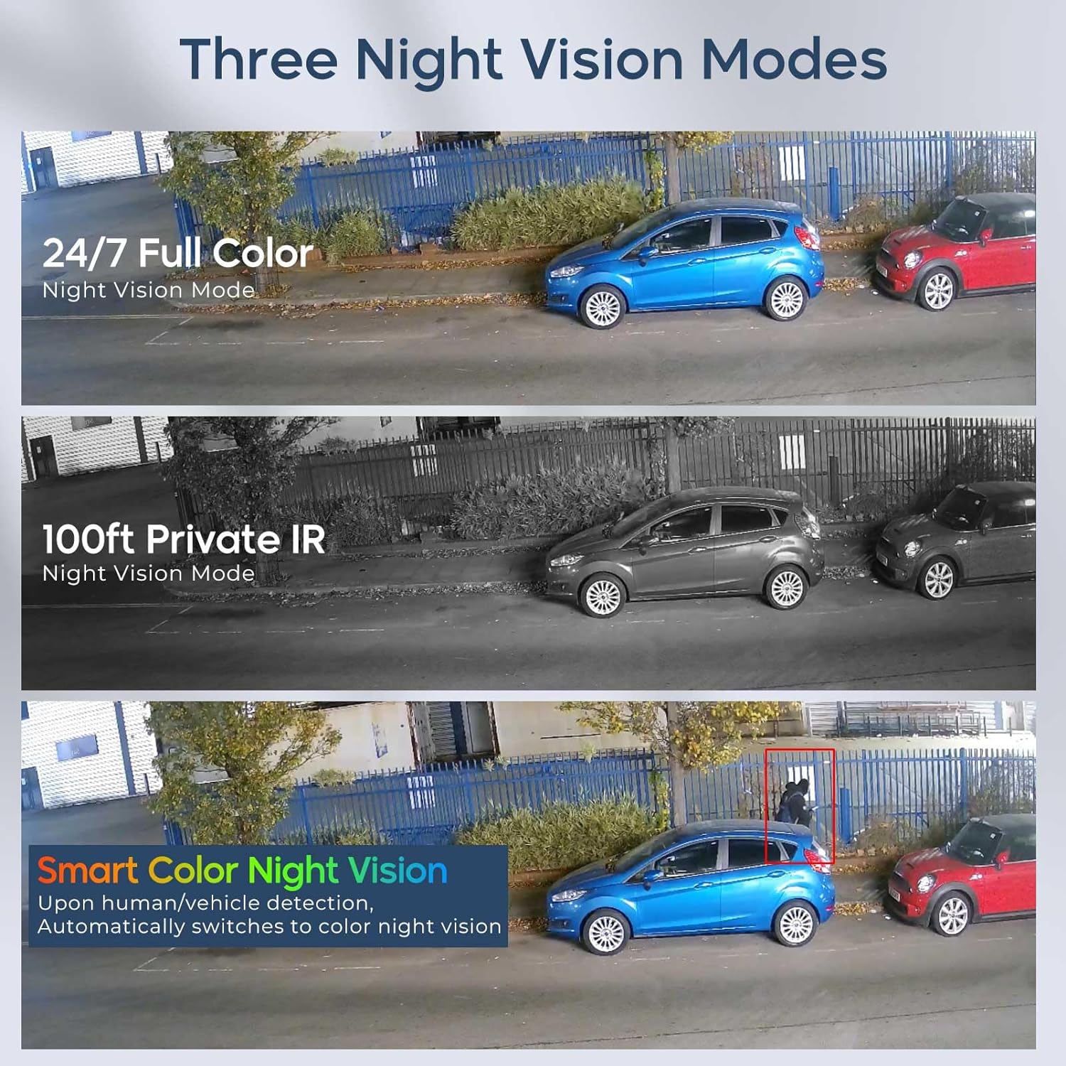 Cámara de Seguridad 5 MP | Torreta con cable | Visión nocturna a color