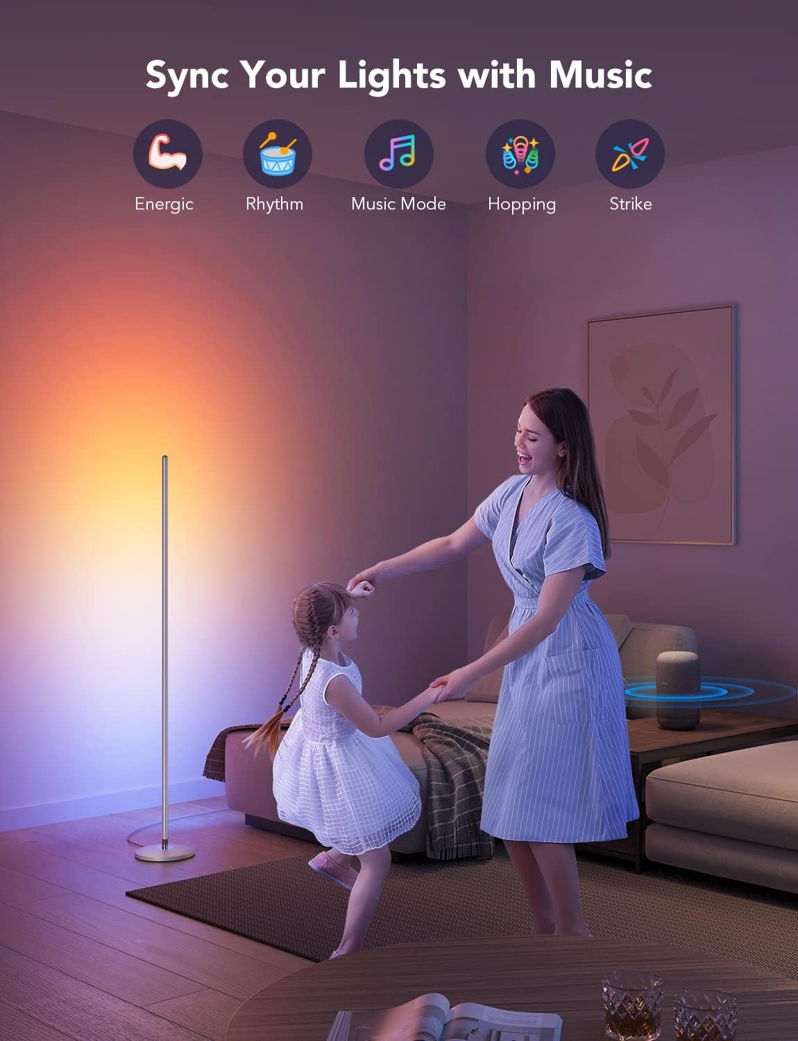 Lámpara de pie LED