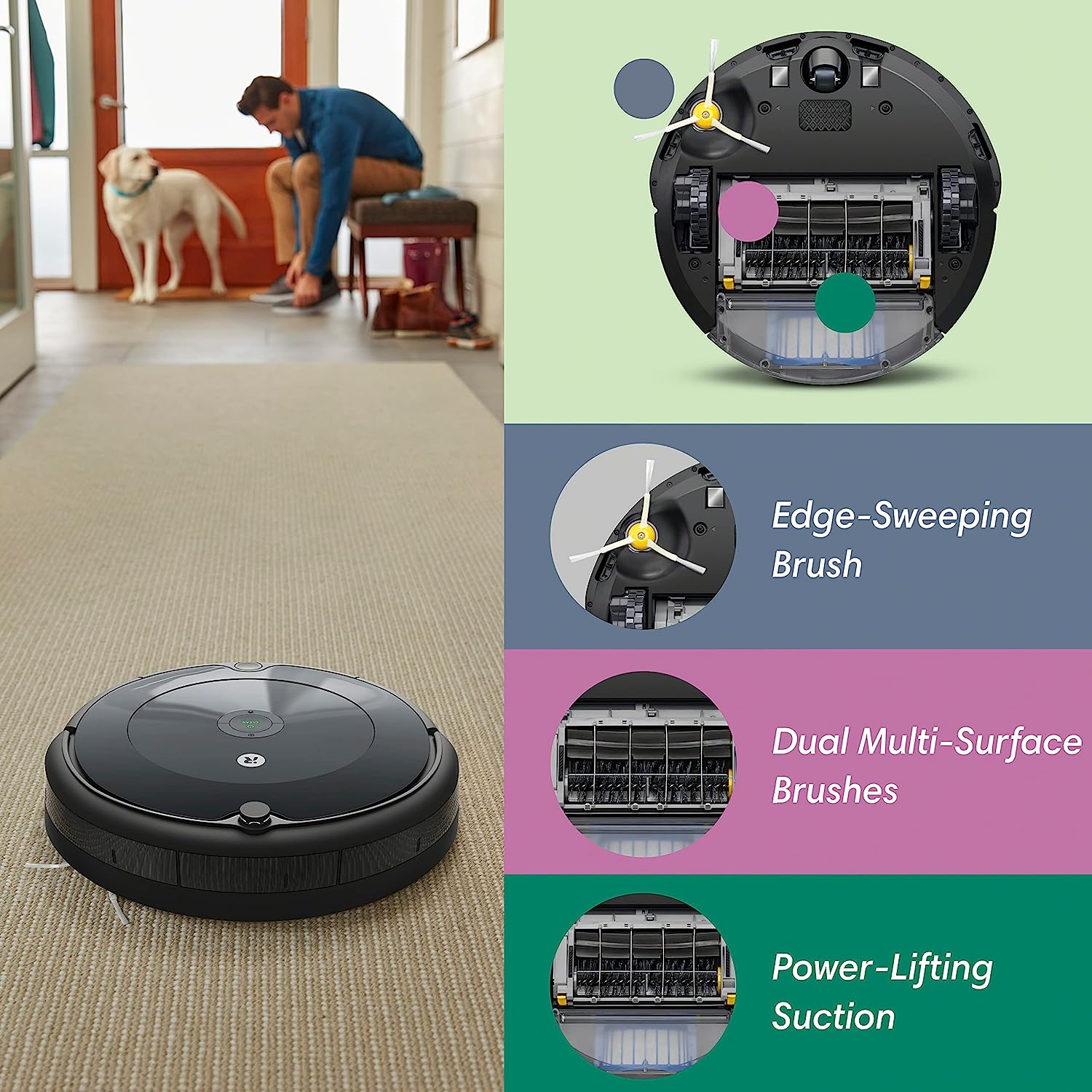 iRobot Roomba 692 | Robot Aspirador | Con conexión Wi-Fi - Alexa