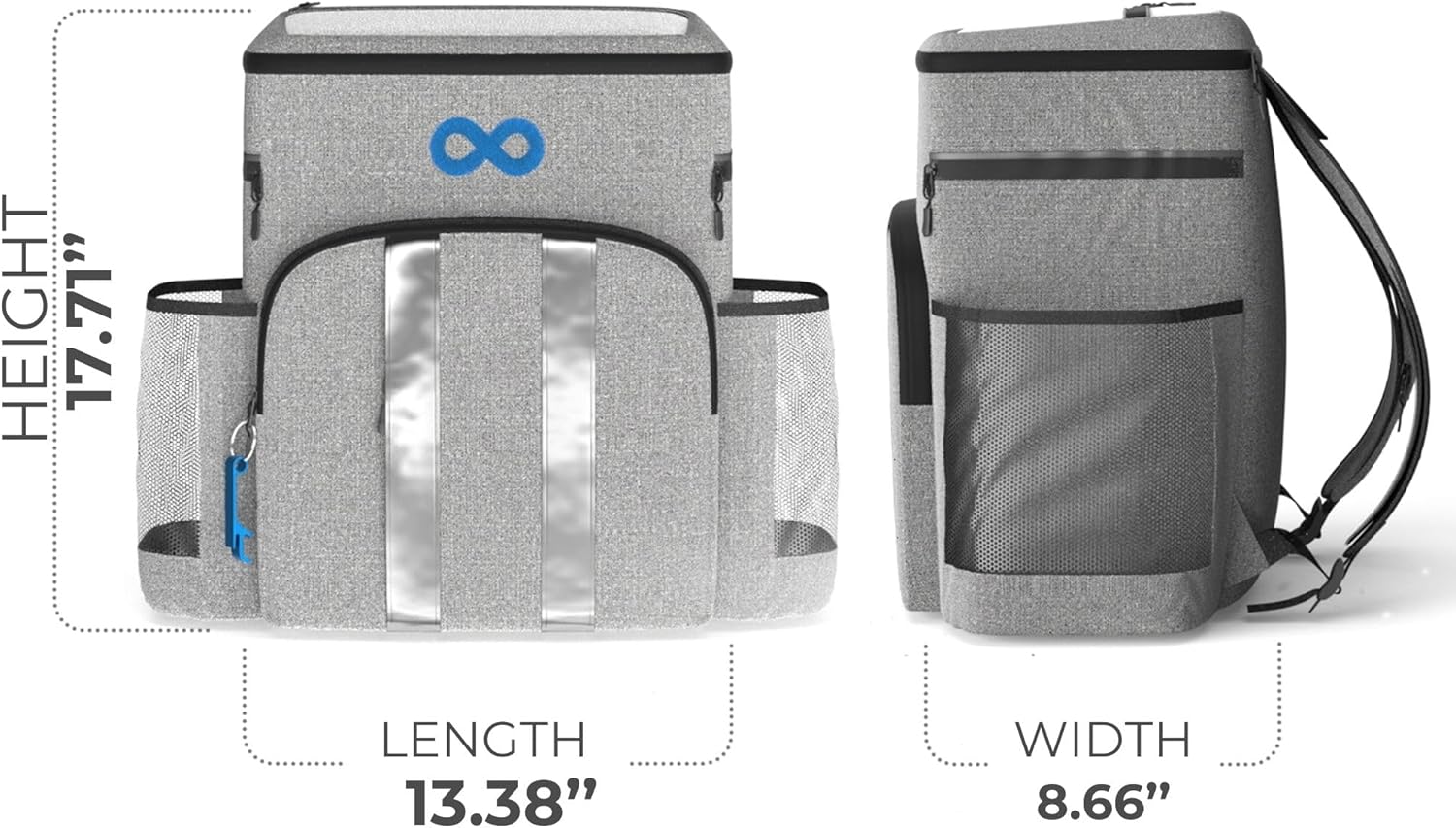 Mochila hielera | Sin fugas, ligera, resistente al agua