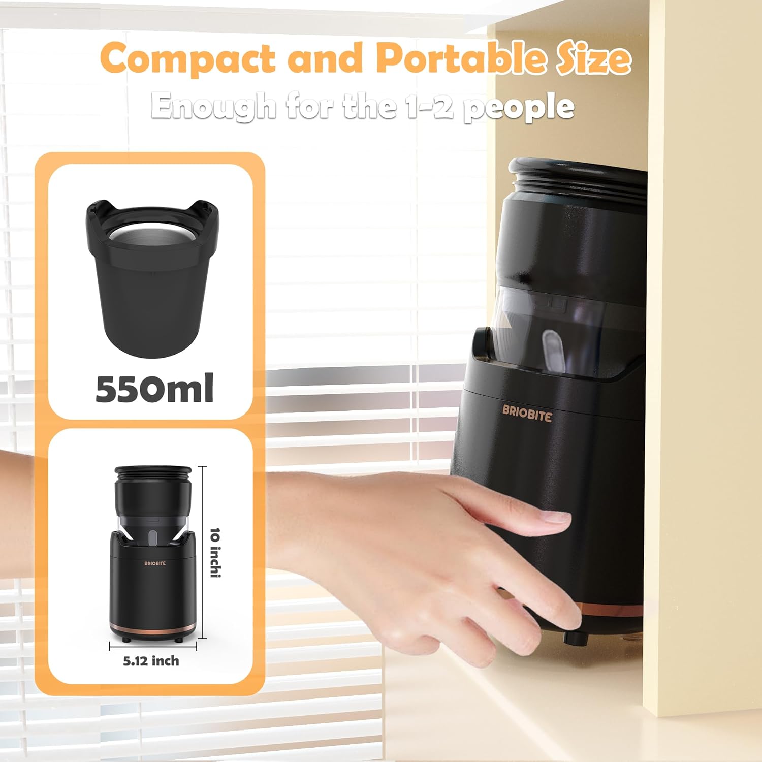 Máquina Helados Recargable | 1-2 Porciones