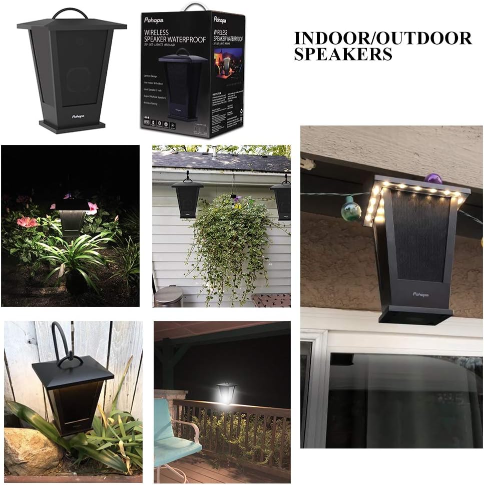 Altavoz Bluetooth impermeable para exterior