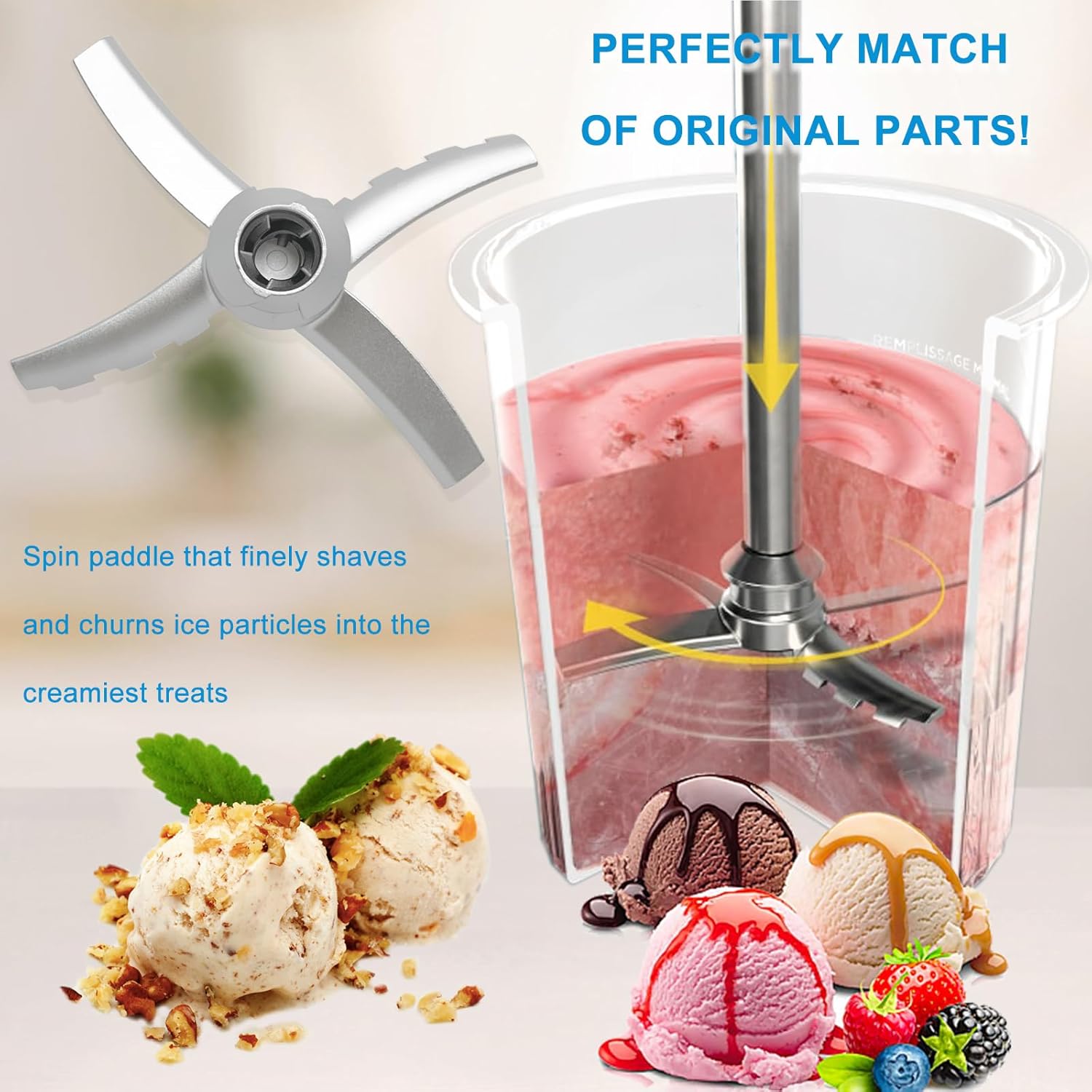 Repuesto máquinas de helado Ninja