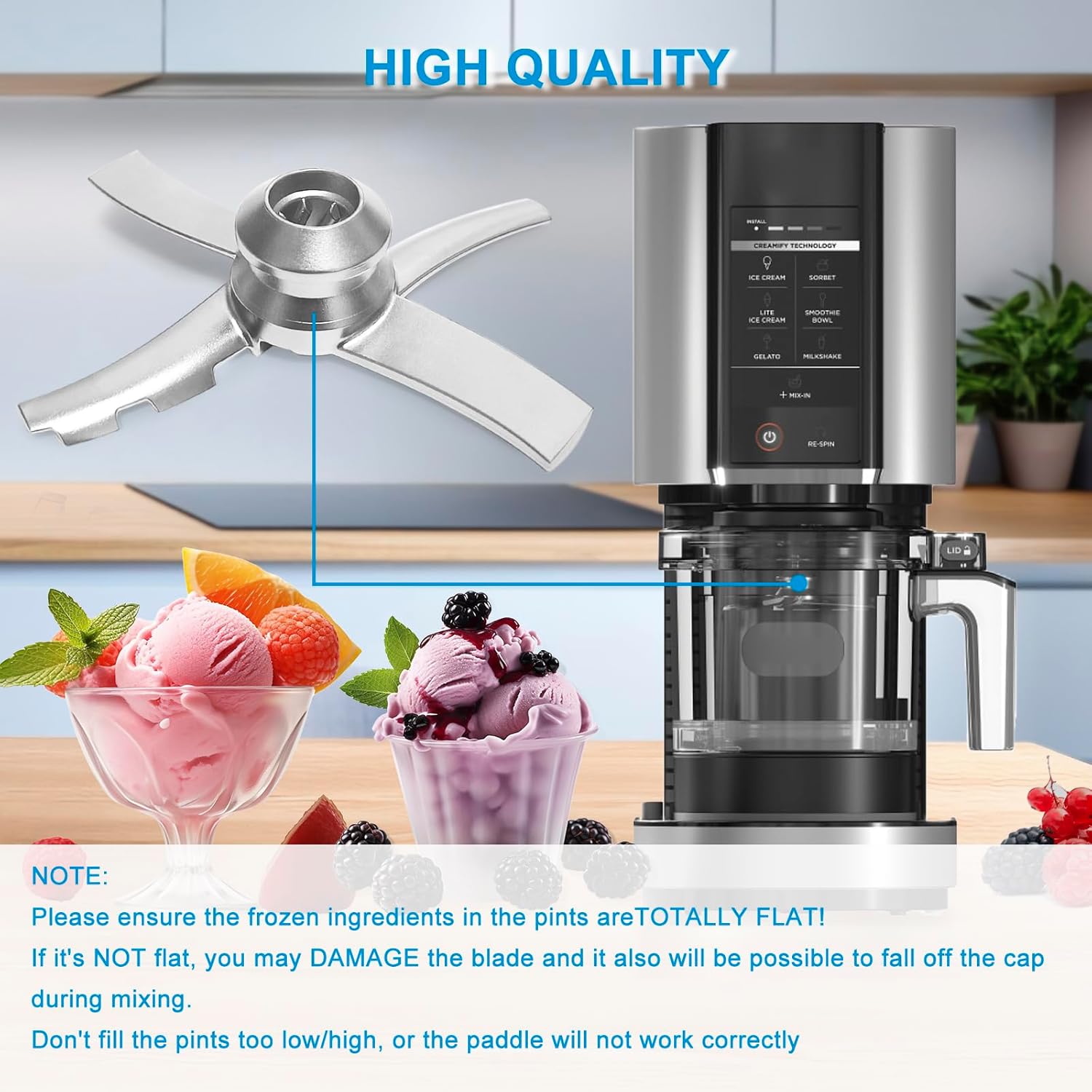 Repuesto máquinas de helado Ninja