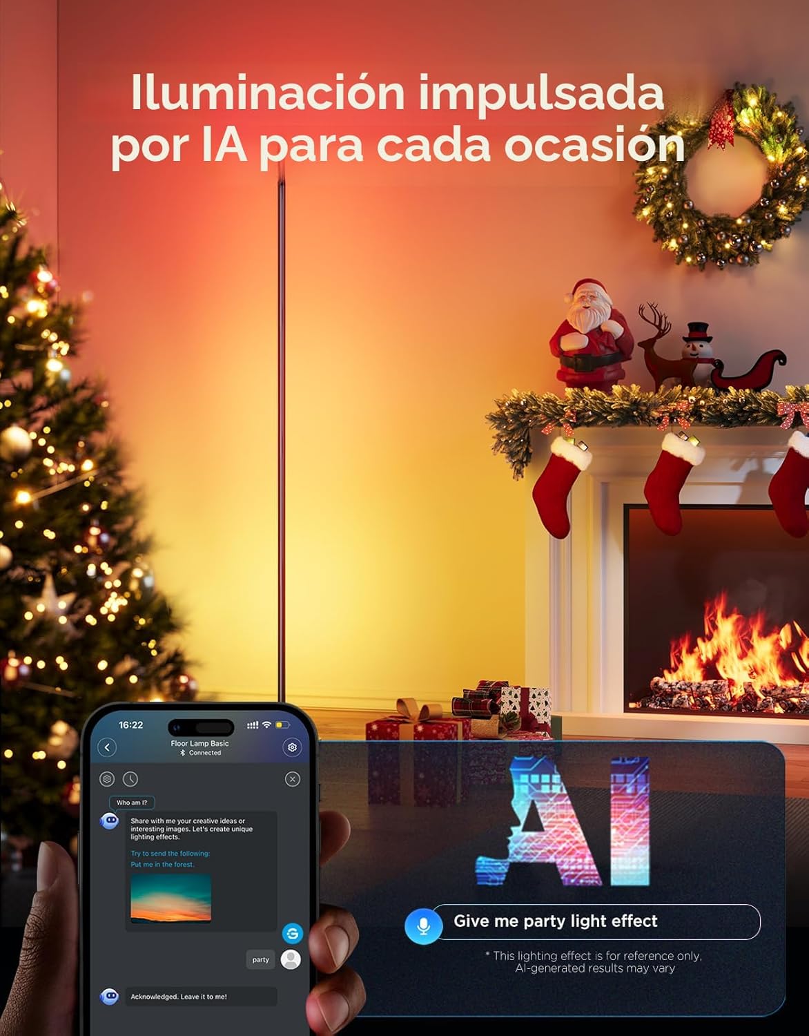 Lámpara de pie LED