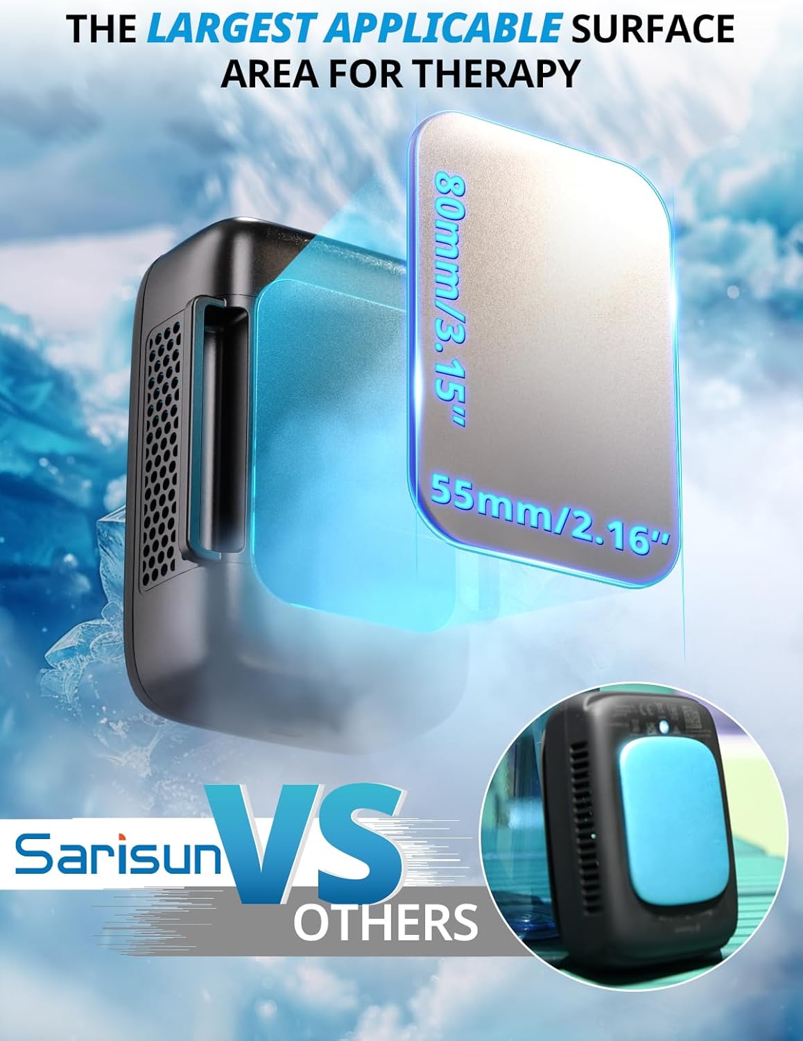 Banda de recuperación con frío | Alivia dolor muscular y articulaciones