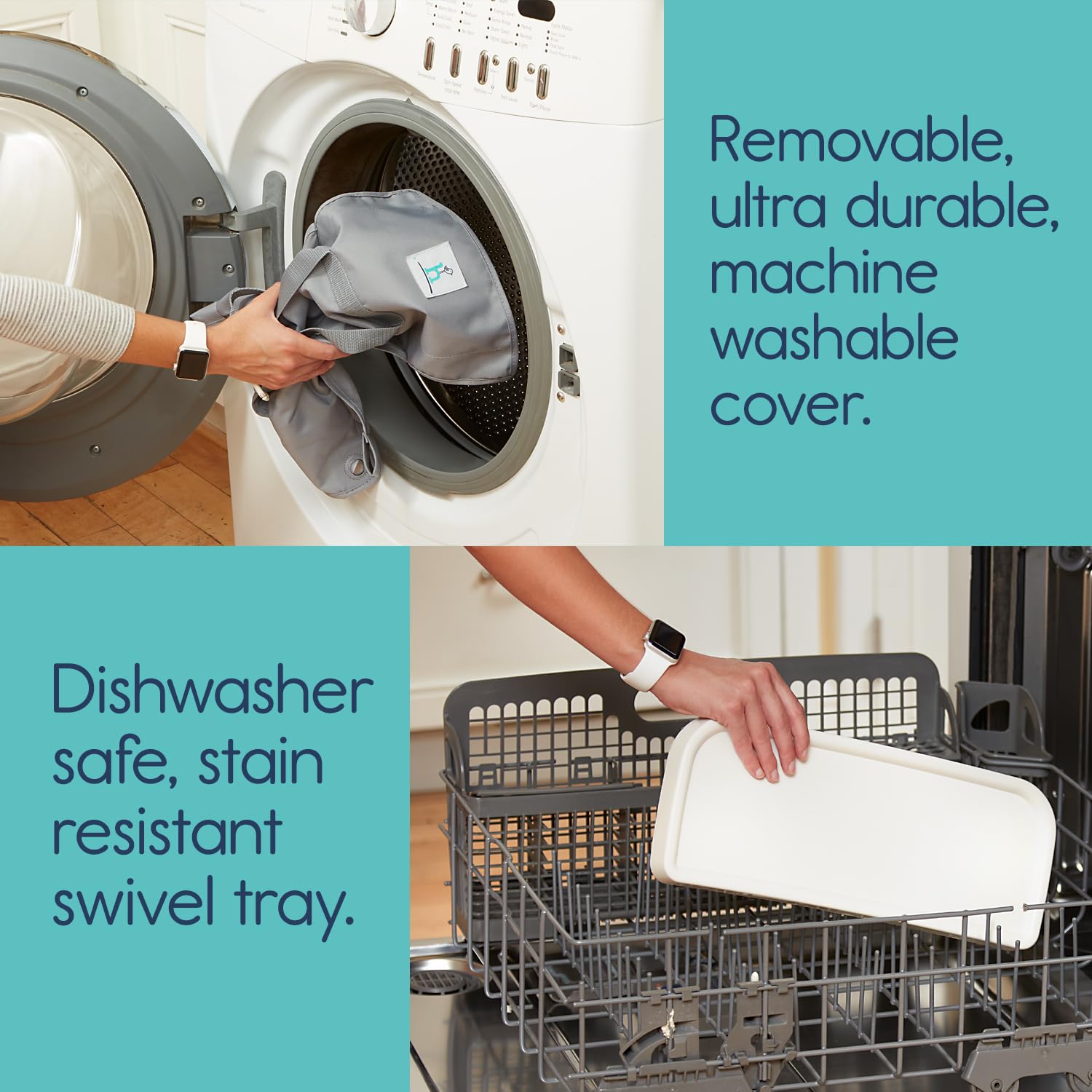 Asiento elevador de viaje para bebé