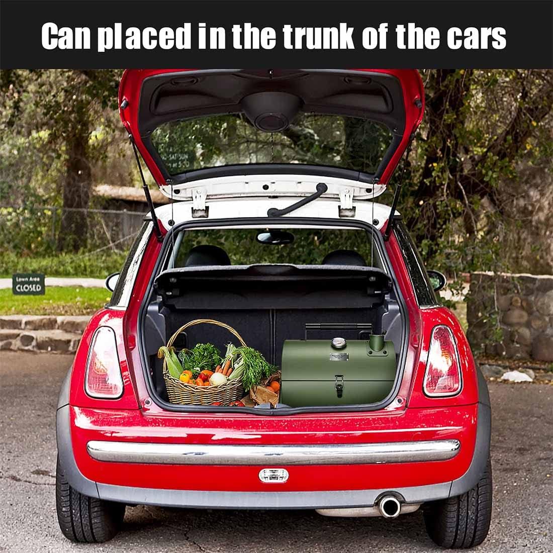 Parrilla de carbón portátil ajustable multifuncional de metal