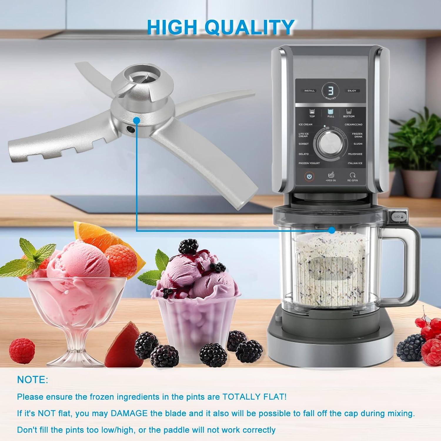 Repuesto máquinas de helado Ninja