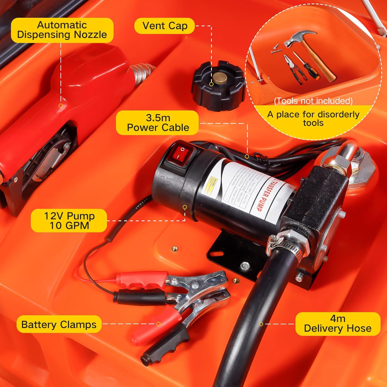 Estanque de Diesel 12V | 180 Litros