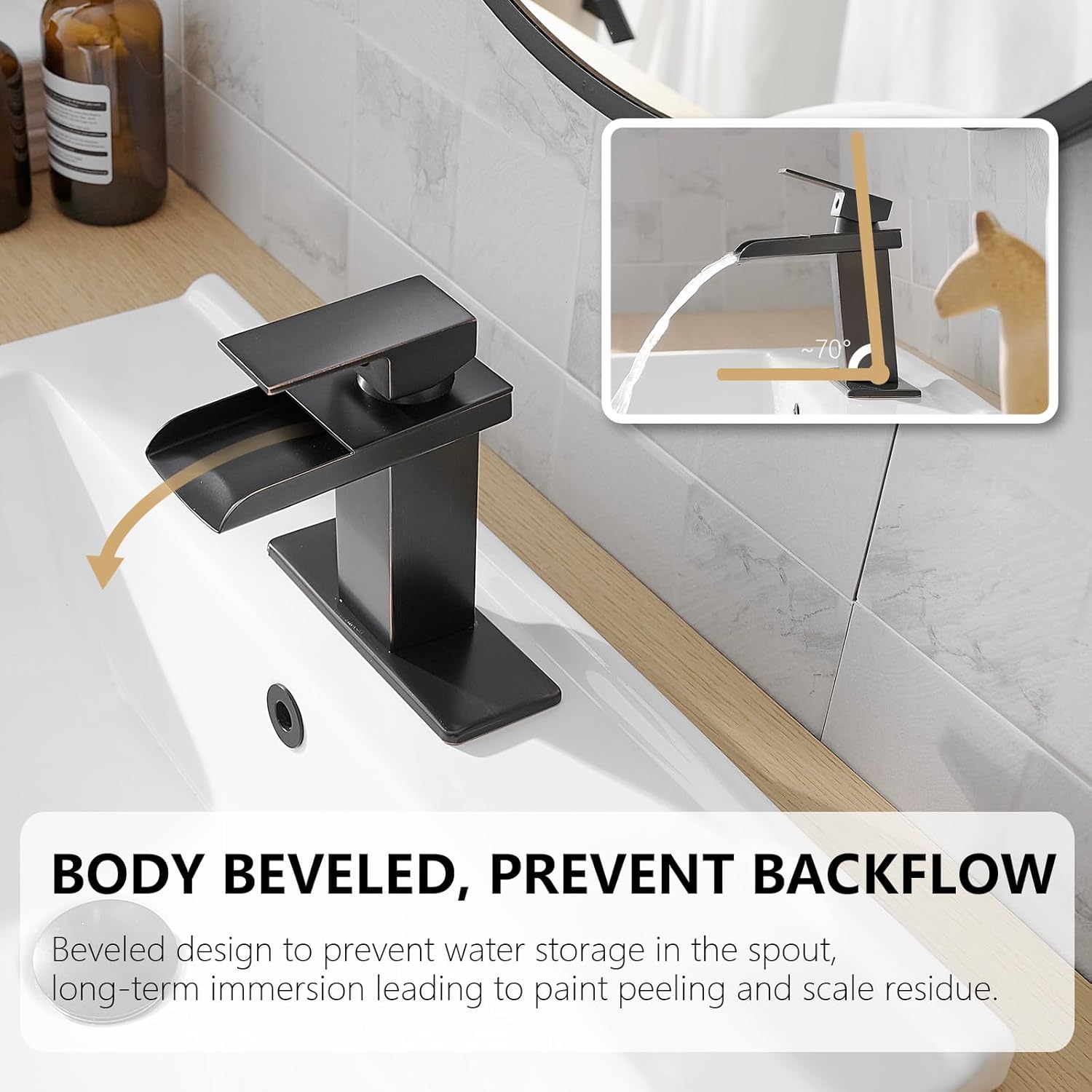 Grifo para baño | Tipo cascada |3