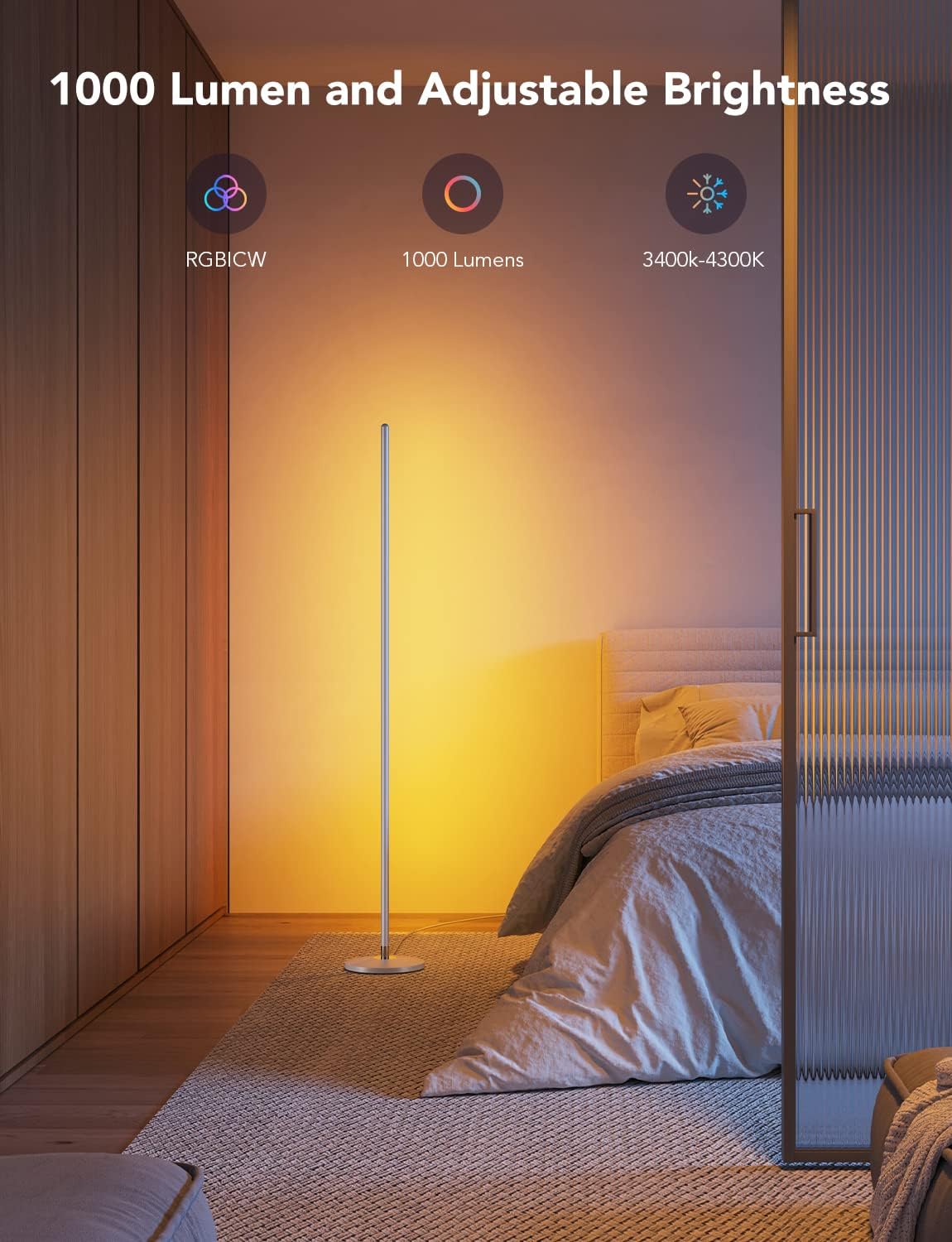 Lámpara de pie LED