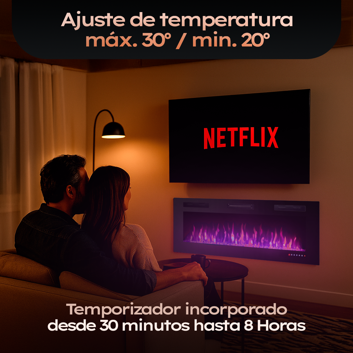 Chimenea Eléctrica Empotrable