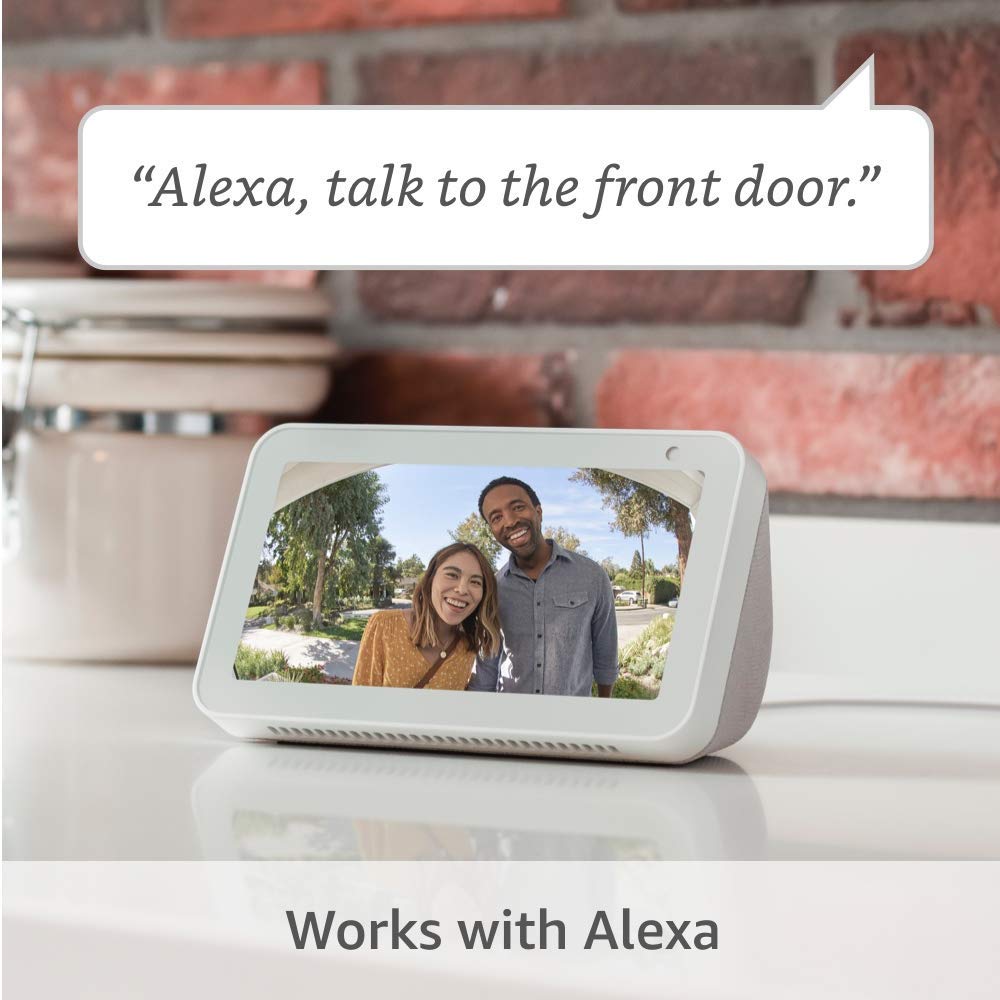 Lote de timbre Ring Video Doorbell (bronce veneciano) con dispositivo Echo Show 5 (3.ª generación)