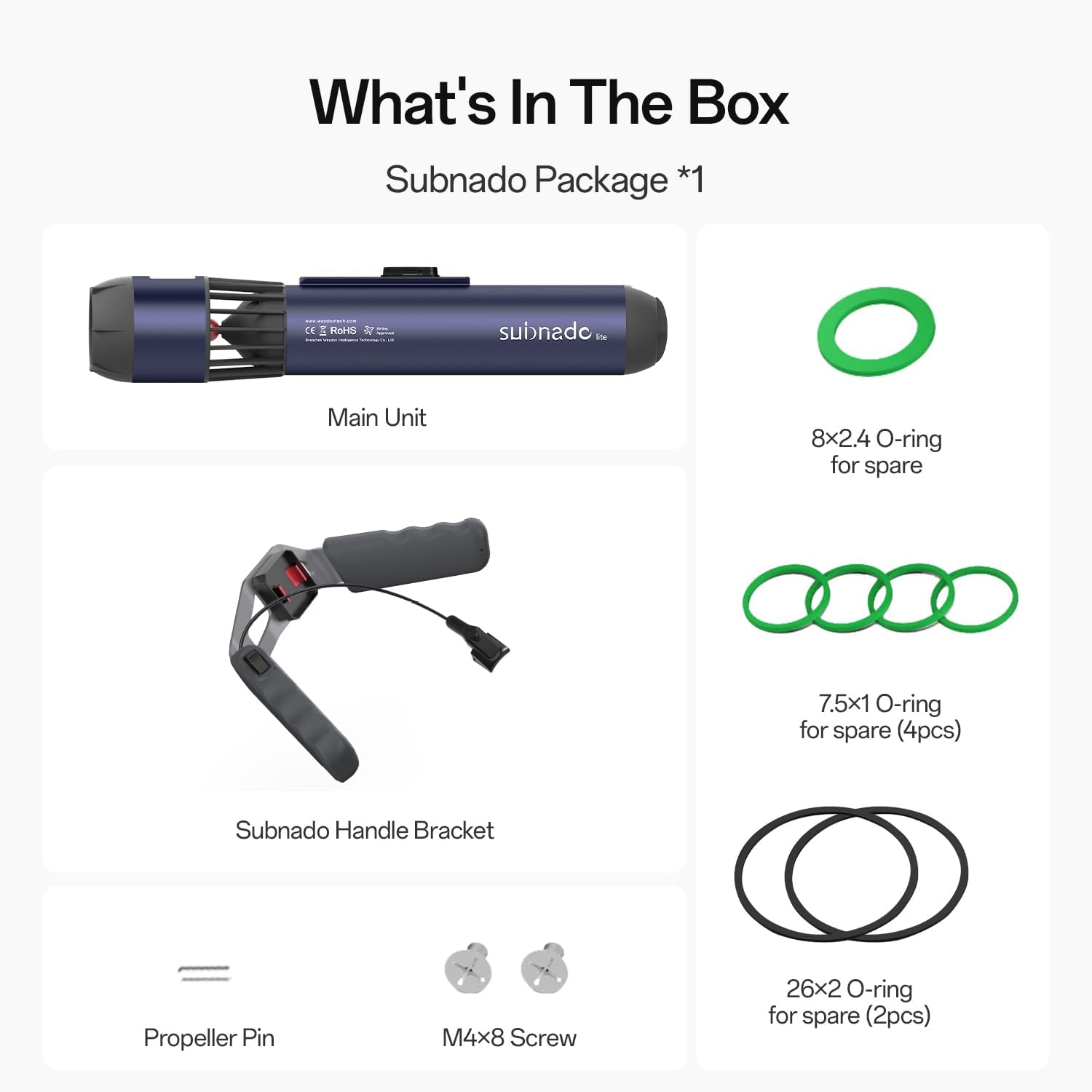 Scooter acuático submarino de buceo para deportes acuaticos