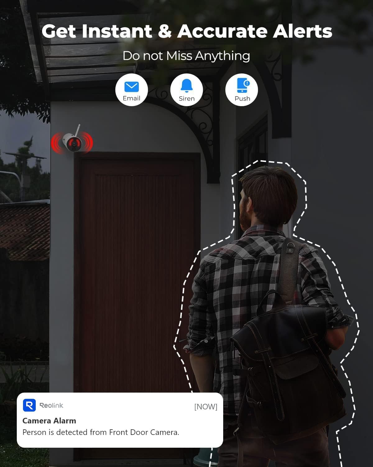 Cámara solar WiFi de seguridad - Argus Eco Reolink + Panel Solar