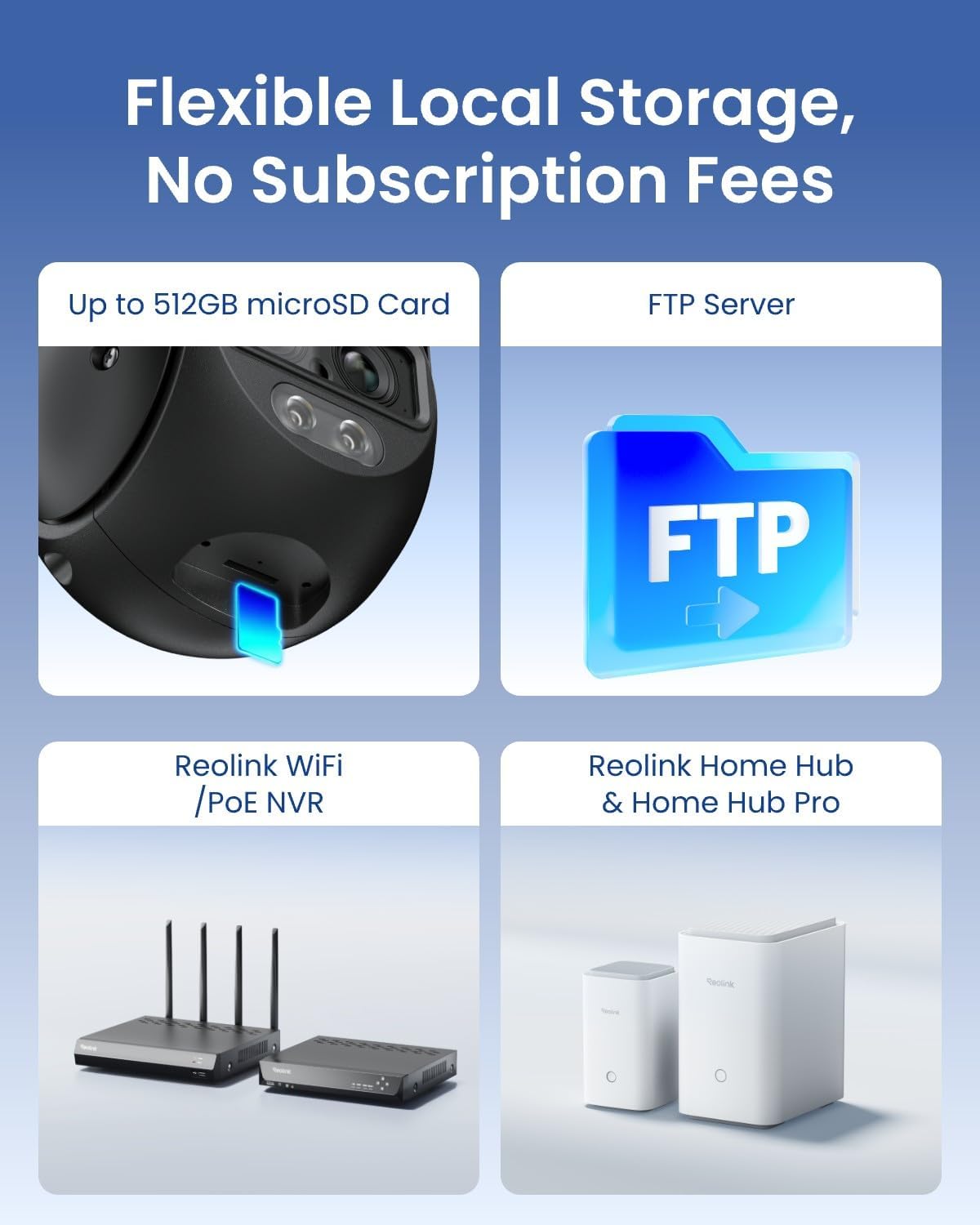 Cámara de seguridad para exteriores - TrackMix WiFi + Panel Solar