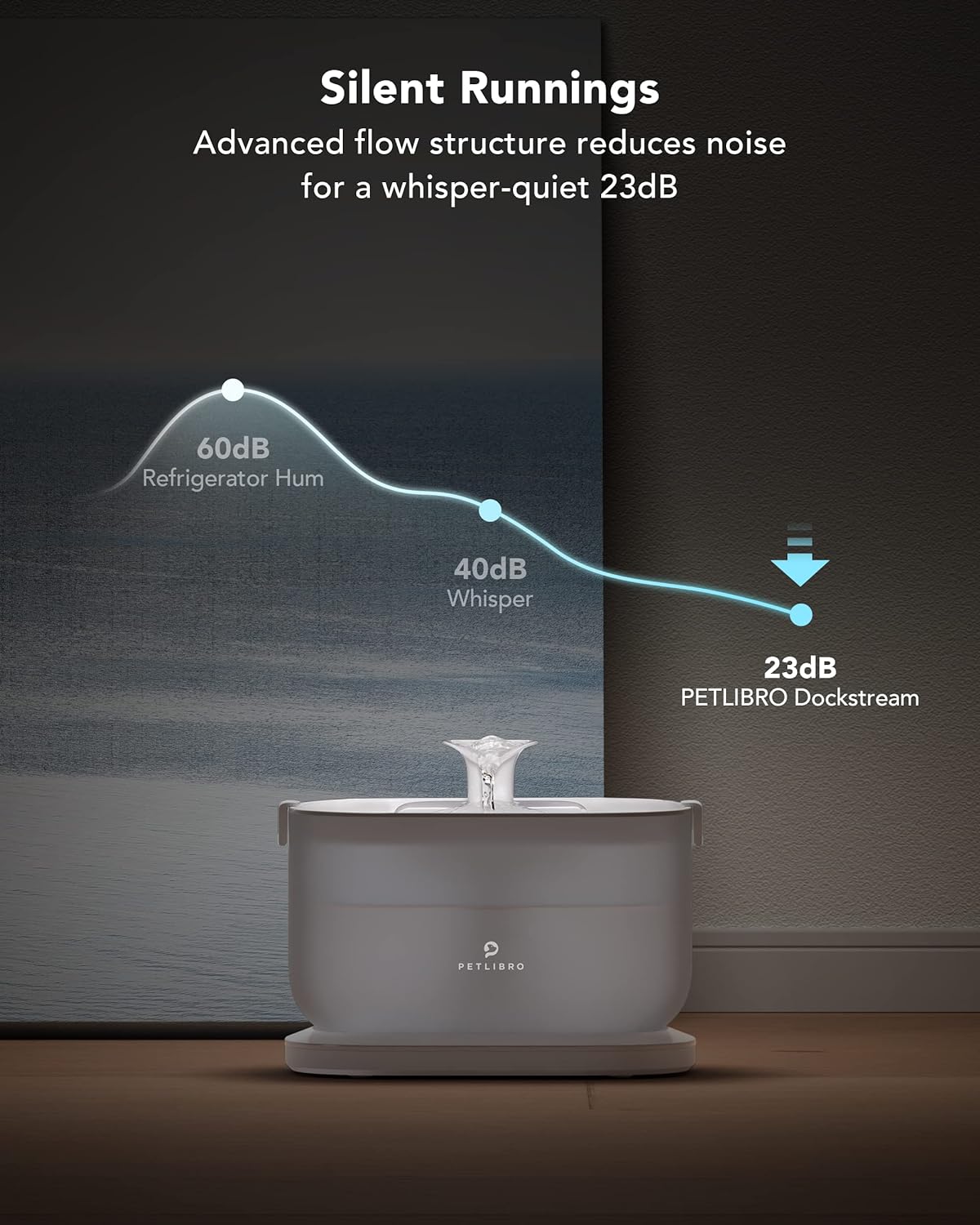 Dispensador automático de agua potable inalámbrico