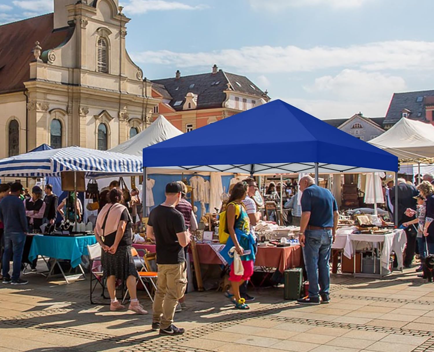 Tienda de campaña con toldo | Fácil instalación | Portátil 3x3 mt
