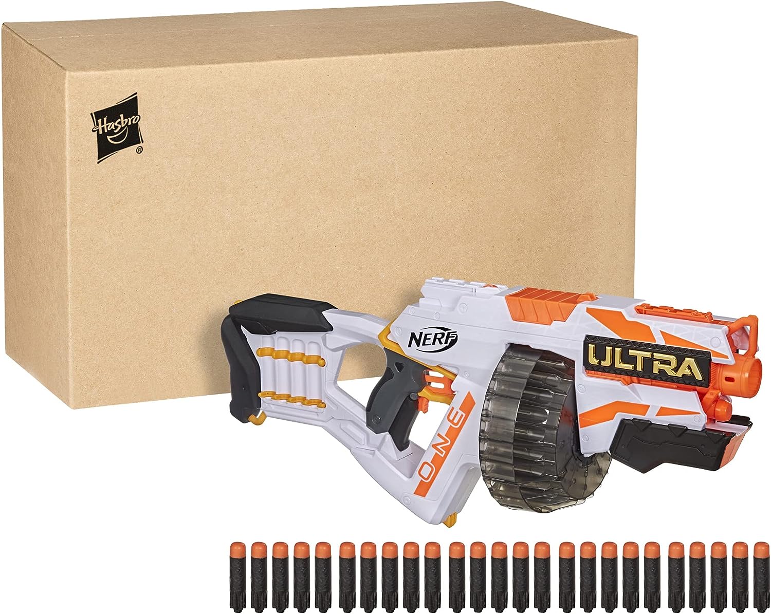 Nerf Ultra One lanzador motorizado, tambor de 25 dardos