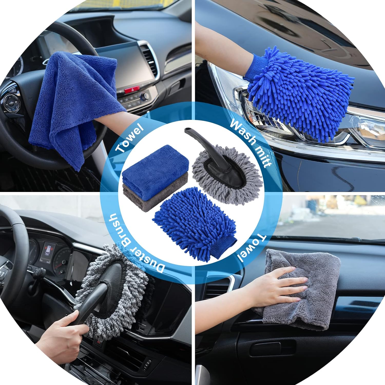 Kit de Limpieza para Autos