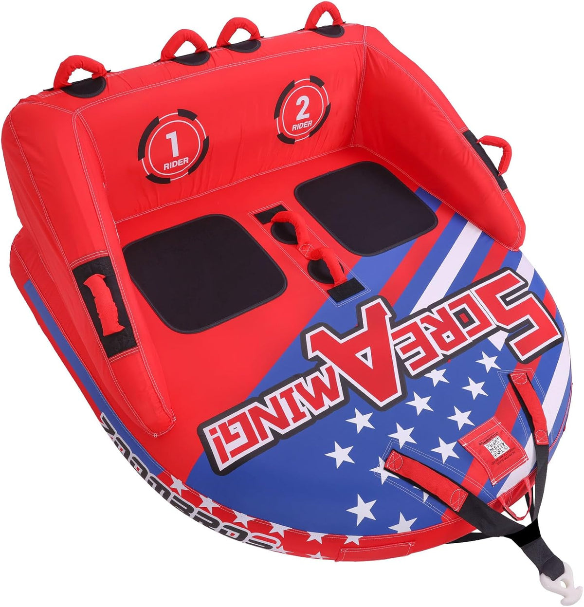 Remolcable acuatico para 2-3 personas con funda de nailon de alta calidad